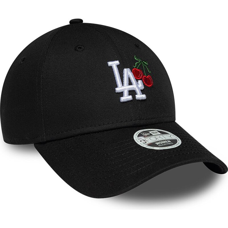 cepice-zaoblena-cerna-nastavitelny-9forty-fruit-icon-cherry-los-angeles-dodgers-mlb-new-era