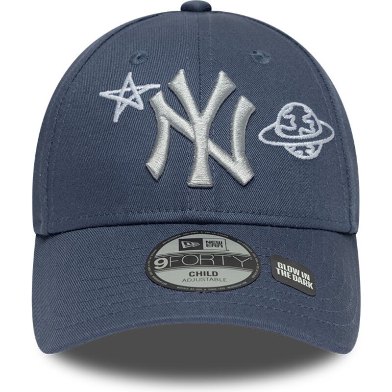 cepice-zaoblena-modra-nastavitelny-pro-deti-9forty-space-glow-in-the-dark-new-york-yankees-mlb-new-era