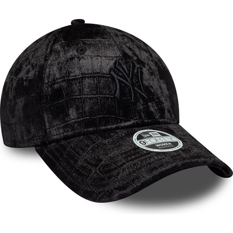cepice-zaoblena-cerna-nastavitelny-9forty-pattern-velour-new-york-yankees-mlb-new-era