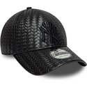 cepice-zaoblena-cerna-snapback-9forty-pu-weave-new-york-yankees-mlb-new-era