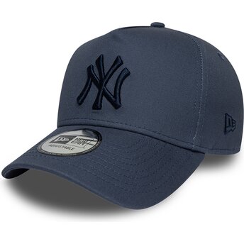 Čepice zaoblená modrá snapback 9FORTY E Frame League Essential New York Yankees MLB New Era