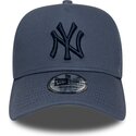 cepice-zaoblena-modra-snapback-9forty-e-frame-league-essential-new-york-yankees-mlb-new-era