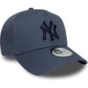 cepice-zaoblena-modra-snapback-9forty-e-frame-league-essential-new-york-yankees-mlb-new-era