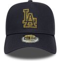 cepice-zaoblena-namornicka-modra-snapback-9forty-dorado-e-frame-metallic-outline-los-angeles-dodgers-mlb-new-era