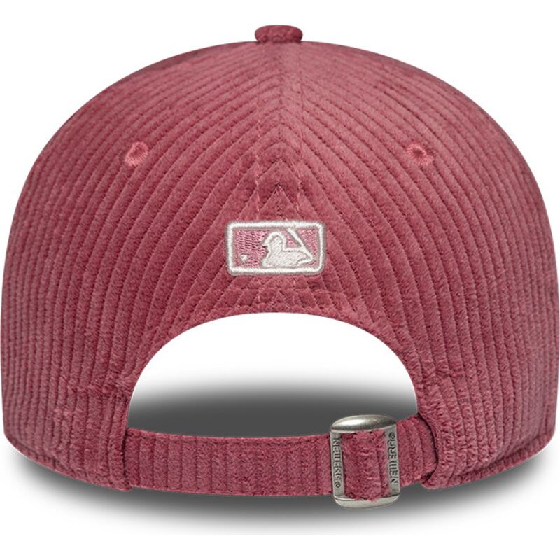 cepice-zaoblena-ruzova-nastavitelny-9forty-m-crown-chunky-cord-new-york-yankees-mlb-new-era