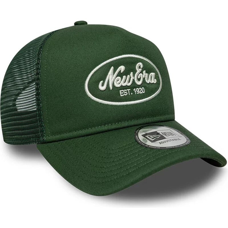 cepice-zaoblena-zelena-snapback-a-frame-oval-patch-foam-new-era cepice-zaoblena-zelena-snapback-a-frame-oval-patch-foam-new-era