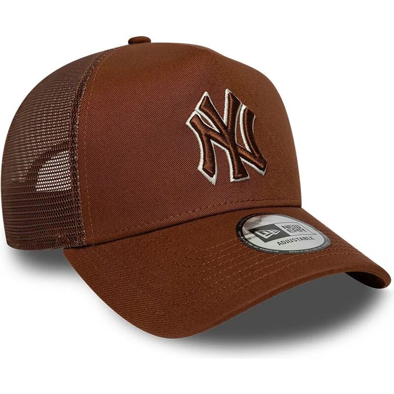cepice-zaoblena-hneda-snapback-e-frame-outline-new-york-yankees-mlb-new-era