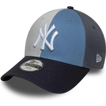 Čepice zaoblená vícebarevná nastavitelný pro děti 9FORTY Colourblock New York Yankees MLB New Era