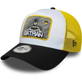 Čepice zaoblená vícebarevná snapback pro děti A Frame Patch Batman DC Comics New Era