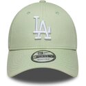 cepice-zaoblena-zelena-nastavitelny-9forty-league-ess-9forty-league-essential-los-angeles-dodgers-mlb-new-era