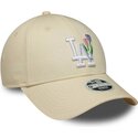 cepice-zaoblena-bezova-nastavitelny-9forty-flower-icon-los-angeles-dodgers-mlb-new-era