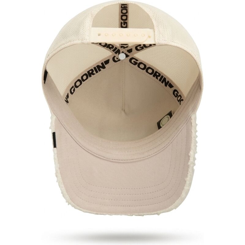 cepice-zaoblena-bezova-snapback-teddy-double-stuffed-the-farm-goorin-bros