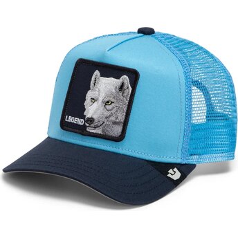 Čepice zaoblená modrá snapback pro děti Legend Wolf Original Recipe The Farm Goorin Bros.