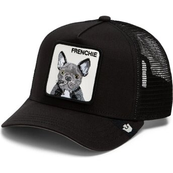 Čepice zaoblená černá snapback pro děti Frenchie Original Recipe The Farm Goorin Bros.