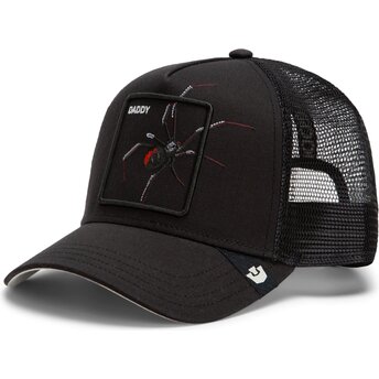Čepice zaoblená černá snapback Over the Line Spider Out Of Bounds Daddy The Farm Goorin Bros.