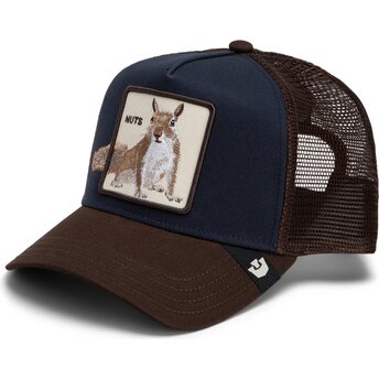 Čepice zaoblená hnědá snapback Over the Line Squirrel Out Of Bounds Nuts The Farm Goorin Bros.
