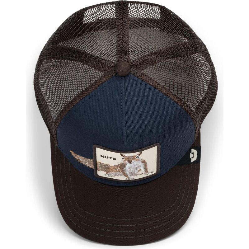 cepice-zaoblena-hneda-snapback-over-the-line-squirrel-out-of-bounds-nuts-the-farm-goorin-bros