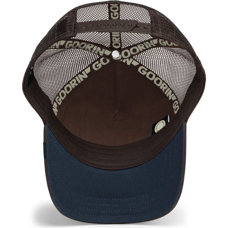 cepice-zaoblena-hneda-snapback-over-the-line-squirrel-out-of-bounds-nuts-the-farm-goorin-bros