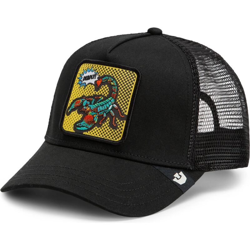 cepice-zaoblena-cerna-snapback-deadly-scorpion-pop-art-strikes-back-the-farm-goorin-bros cepice-zaoblena-cerna-snapback-deadly-scorpion-pop-art-strikes-back-the-farm-goorin-bros