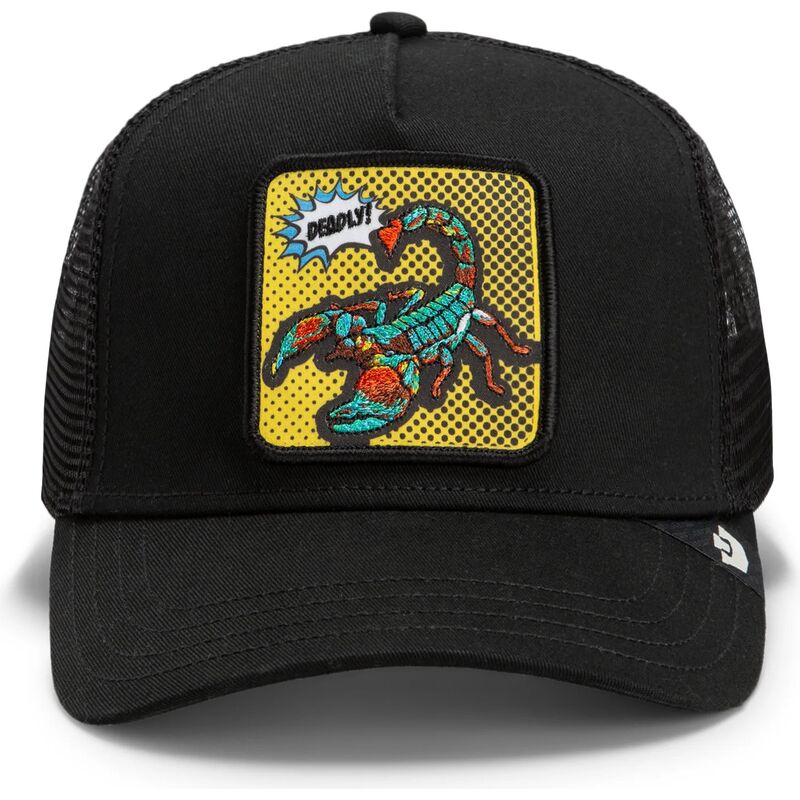 cepice-zaoblena-cerna-snapback-deadly-scorpion-pop-art-strikes-back-the-farm-goorin-bros cepice-zaoblena-cerna-snapback-deadly-scorpion-pop-art-strikes-back-the-farm-goorin-bros