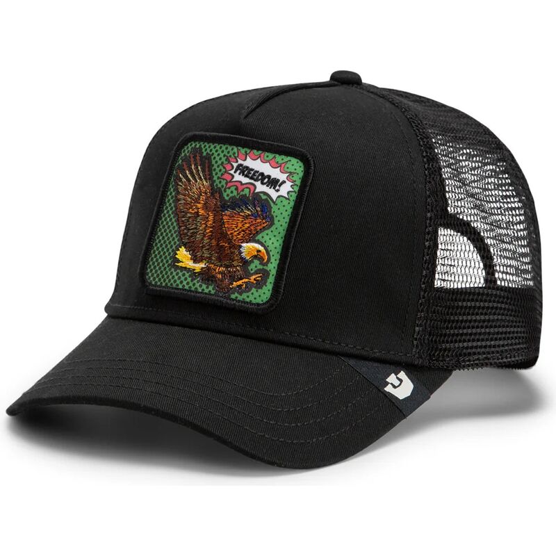 cepice-zaoblena-cerna-snapback-freedom-eagle-pop-art-strikes-back-the-farm-goorin-bros