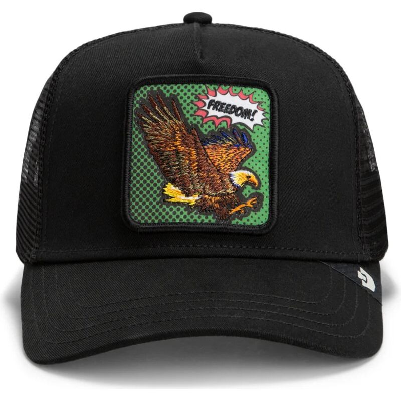 cepice-zaoblena-cerna-snapback-freedom-eagle-pop-art-strikes-back-the-farm-goorin-bros