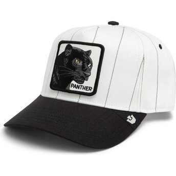 Čepice zaoblená šedá snapback Pinstripe Panther Playmakers The Farm Goorin Bros.