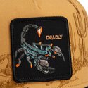 cepice-zaoblena-hneda-snapback-scorpion-badlands-deadly-the-farm-goorin-bros