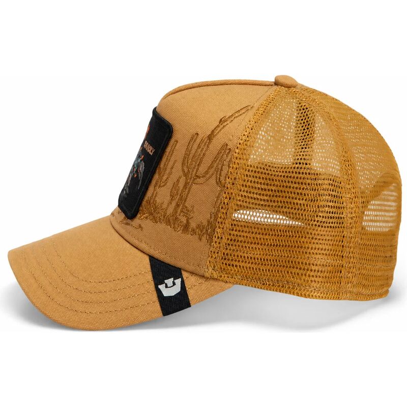 cepice-zaoblena-hneda-snapback-scorpion-badlands-deadly-the-farm-goorin-bros