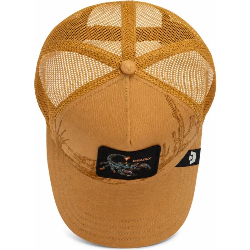 cepice-zaoblena-hneda-snapback-scorpion-badlands-deadly-the-farm-goorin-bros