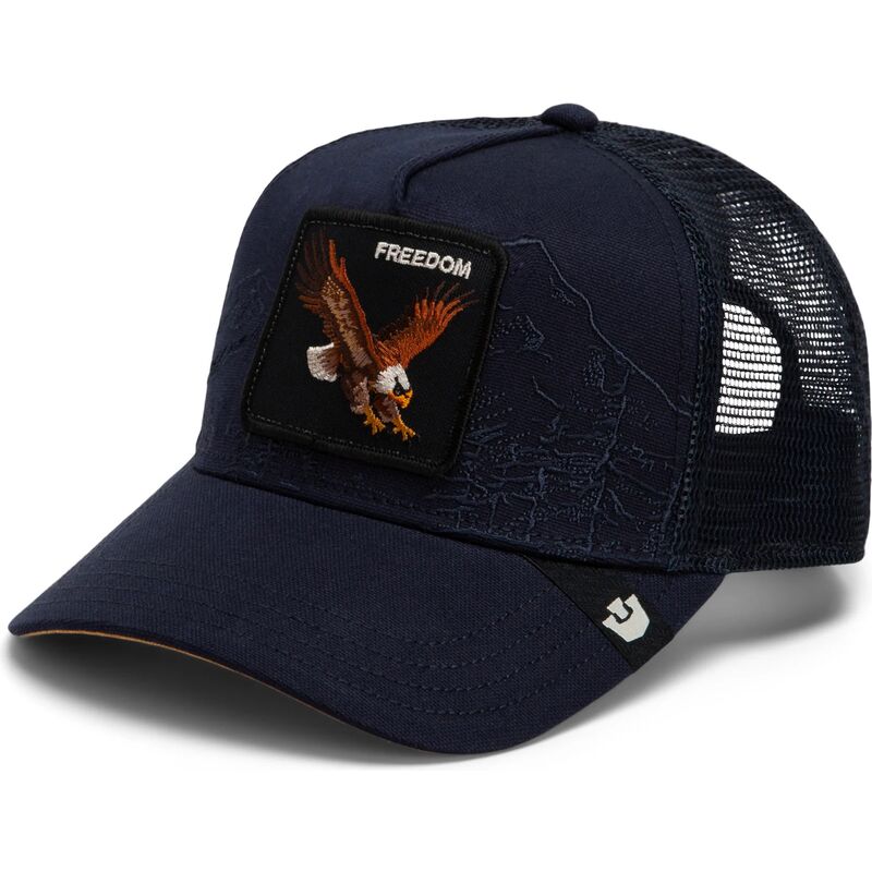 cepice-zaoblena-namornicka-modra-snapback-eagle-badlands-freedom-the-farm-goorin-bros