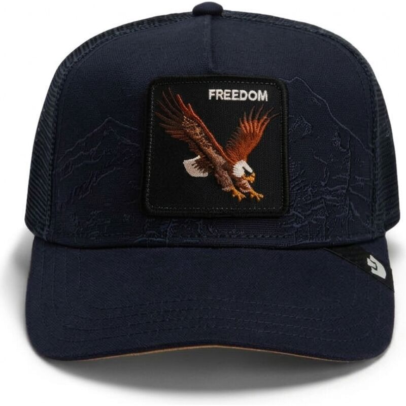 cepice-zaoblena-namornicka-modra-snapback-eagle-badlands-freedom-the-farm-goorin-bros