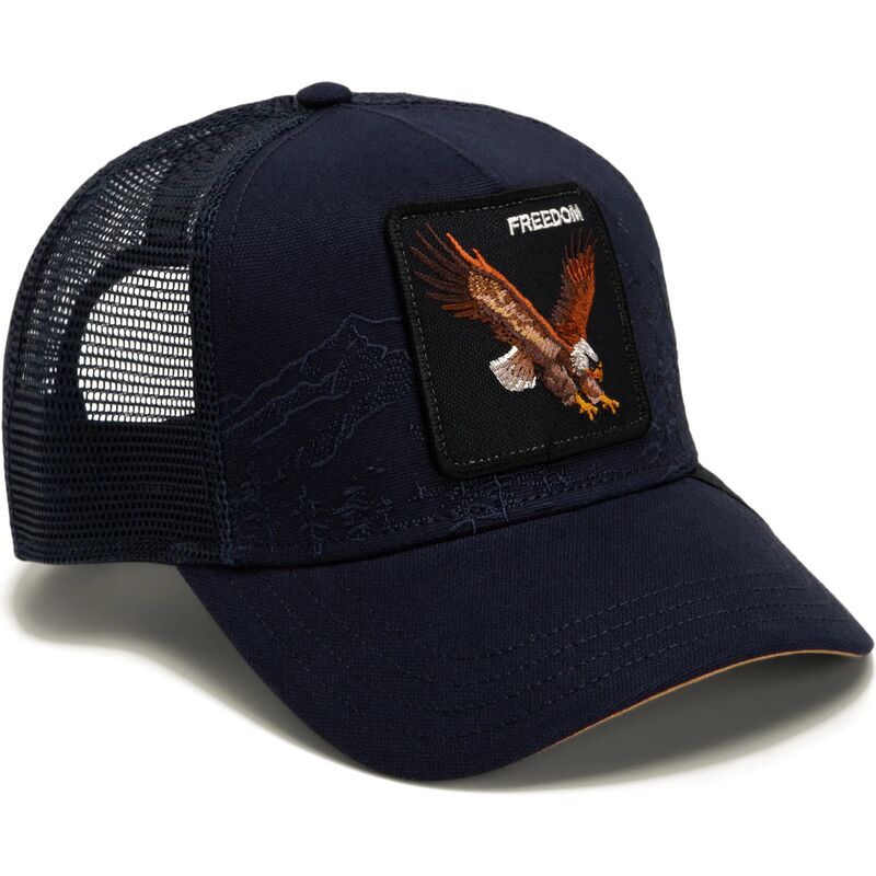 cepice-zaoblena-namornicka-modra-snapback-eagle-badlands-freedom-the-farm-goorin-bros