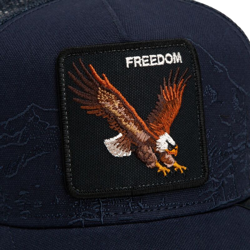 cepice-zaoblena-namornicka-modra-snapback-eagle-badlands-freedom-the-farm-goorin-bros
