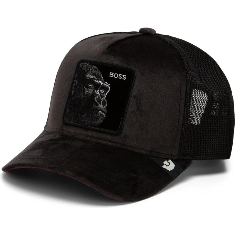 cepice-zaoblena-cerna-snapback-velour-boss-the-farm-goorin-bros cepice-zaoblena-cerna-snapback-velour-boss-the-farm-goorin-bros