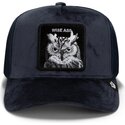 cepice-zaoblena-namornicka-modra-snapback-velour-wise-ass-the-farm-goorin-bros