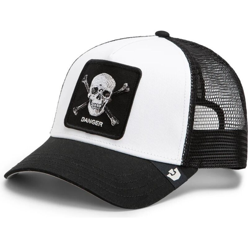 cepice-zaoblena-cerna-snapback-danger-skull-and-crossbones-original-recipe-the-farm-goorin-bros cepice-zaoblena-cerna-snapback-danger-skull-and-crossbones-original-recipe-the-farm-goorin-bros