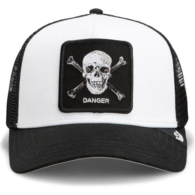 cepice-zaoblena-cerna-snapback-danger-skull-and-crossbones-original-recipe-the-farm-goorin-bros cepice-zaoblena-cerna-snapback-danger-skull-and-crossbones-original-recipe-the-farm-goorin-bros