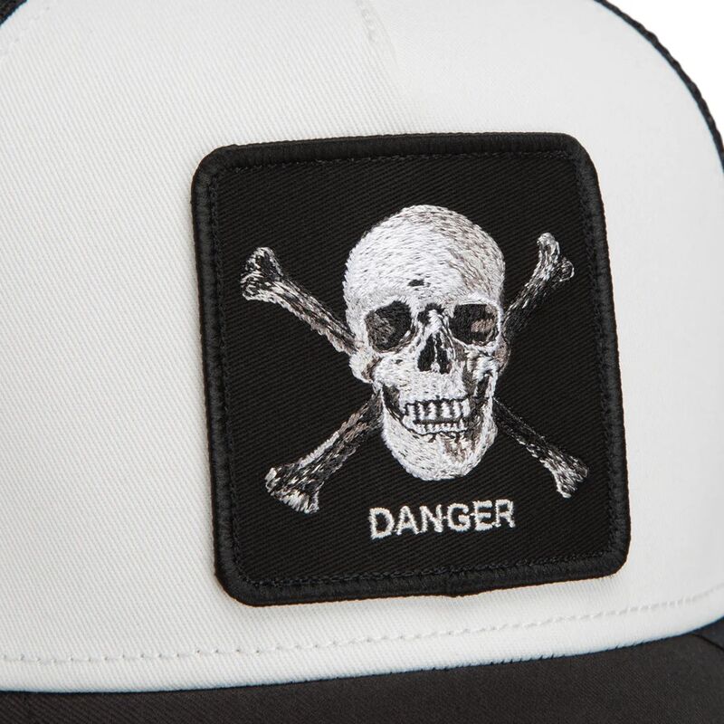 cepice-zaoblena-cerna-snapback-danger-skull-and-crossbones-original-recipe-the-farm-goorin-bros cepice-zaoblena-cerna-snapback-danger-skull-and-crossbones-original-recipe-the-farm-goorin-bros