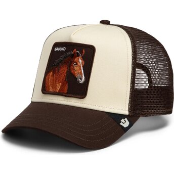 Čepice zaoblená hnědá snapback Gaucho Original Recipe The Farm Goorin Bros.