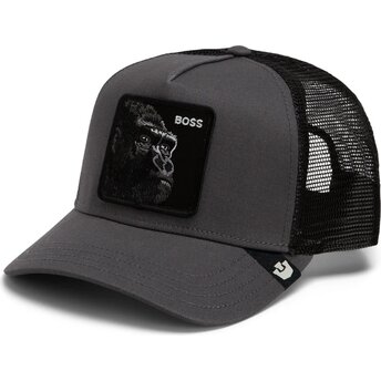 Čepice zaoblená šedá snapback The Boss Original Recipe The Farm Goorin Bros.