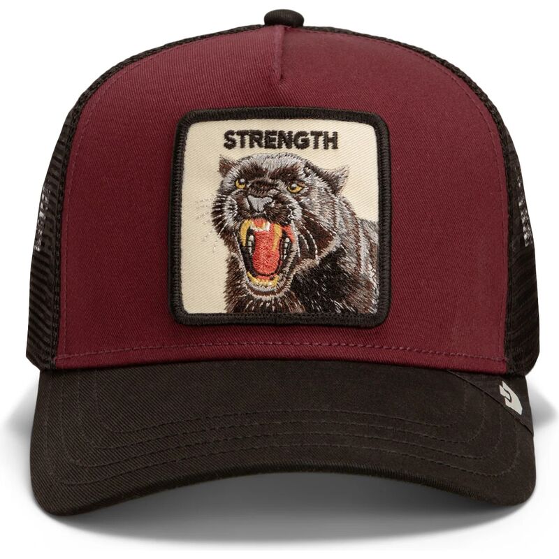 cepice-zaoblena-cervena-snapback-strength-panther-original-recipe-the-farm-goorin-bros
