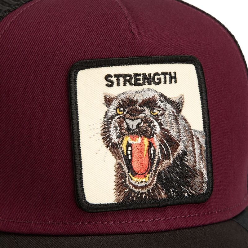 cepice-zaoblena-cervena-snapback-strength-panther-original-recipe-the-farm-goorin-bros