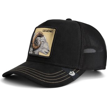 Čepice zaoblená černá snapback Golden Legend Original Recipe The Farm Goorin Bros.