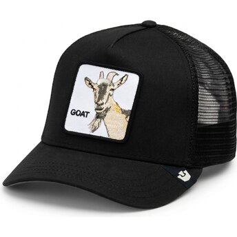 Čepice zaoblená černá snapback Goat Beard Original Recipe The Farm Goorin Bros.