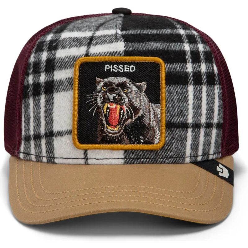 cepice-zaoblena-vicebarevna-snapback-brit-panther-check-mate-pissed-the-farm-goorin-bros