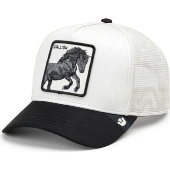 Čepice zaoblená bílá snapback Digital Stallion Split Decision The Farm Goorin Bros.