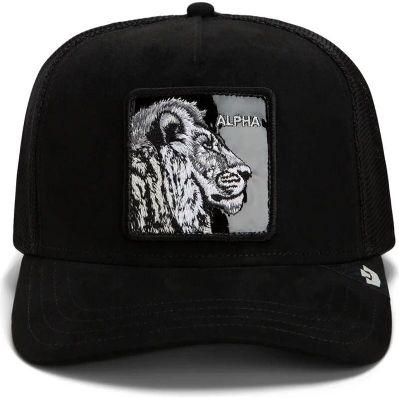 cepice-zaoblena-cerna-snapback-black-out-lion-blackened-metallic-alpha-the-farm-goorin-bros cepice-zaoblena-cerna-snapback-black-out-lion-blackened-metallic-alpha-the-farm-goorin-bros