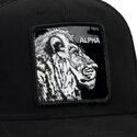 cepice-zaoblena-cerna-snapback-black-out-lion-blackened-metallic-alpha-the-farm-goorin-bros