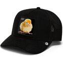cepice-zaoblena-cerna-snapback-black-out-chick-blackened-metallic-hot-the-farm-goorin-bros